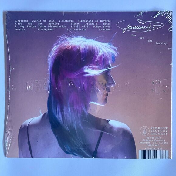 jasmine.4.t – You Are The Morning NEW Compact Disc CD Phoebe Bridgers 2025 - Picture 3 of 3